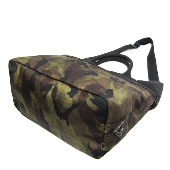 Prada Reversible Multicolour Canvas Tote Bag (Pre-Owned) - Picture 3 of 14